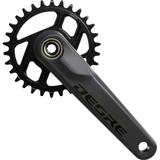 Shimano FC-M6200 Deore chainset, 12-speed, 165 mm, 55 mm chainline, 30T Shimano FC-M6200 Deore chainset, 12-speed, 165 mm, 55 mm chainline, 30T