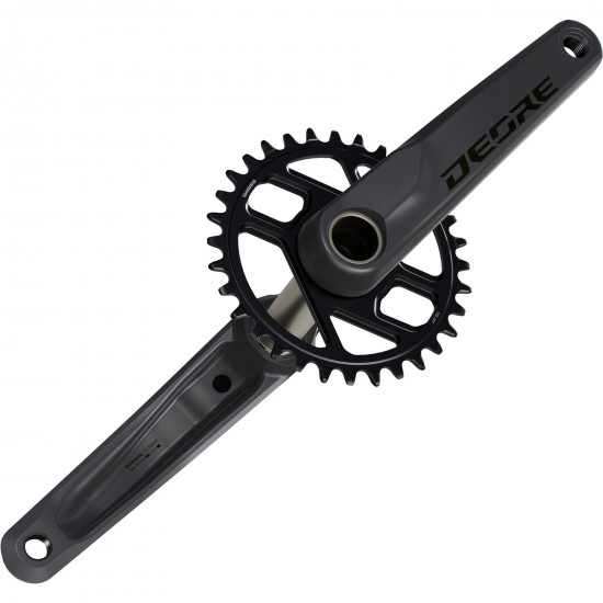 Shimano FC-M6200 Deore chainset, 12-speed, 165 mm, 55 mm chainline, 32T Shimano FC-M6200 Deore chainset, 12-speed, 165 mm, 55 mm chainline, 32T