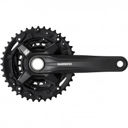 Shimano FC-MT210 2-piece chainset 9-speed, 170 mm, 40 / 30 / 22T, black
