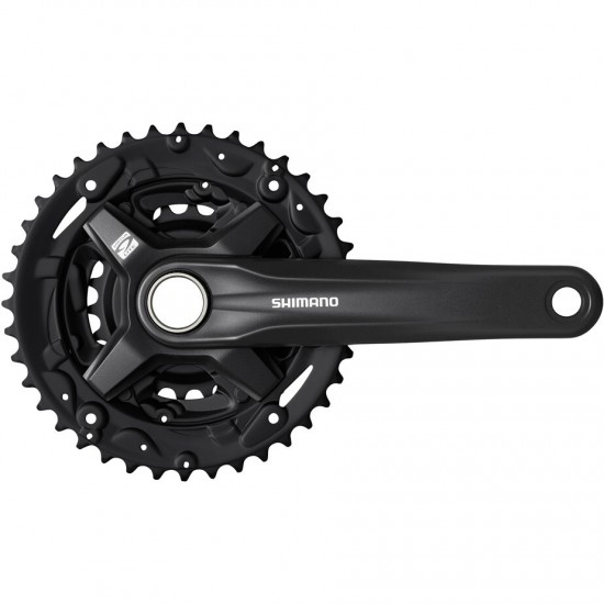 Shimano FC-MT210 2-piece chainset 9-speed, 170 mm, 40 / 30 / 22T, black Shimano FC-MT210 2-piece chainset 9-speed, 170 mm, 40 / 30 / 22T, black
