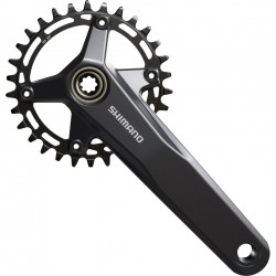 Shimano FC-MT520 Deore chainset, 12-speed, 165 mm, 55 mm chainline, 30T