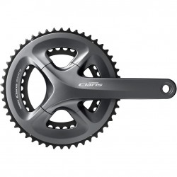 Shimano FC-R2000 Claris compact chainset, 8-speed - 50 / 34T - 175 mm Shimano FC-R2000 Claris compact chainset, 8-speed - 50 / 34T - 175 mm