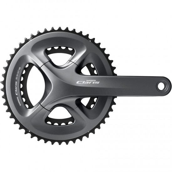 Shimano FC-R2000 Claris compact chainset, 8-speed - 50 / 34T - 175 mm Shimano FC-R2000 Claris compact chainset, 8-speed - 50 / 34T - 175 mm