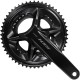 Shimano FC-R7100 105 double 12-speed chainset, HollowTech II 160 mm 52 / 36T, black Shimano FC-R7100 105 double 12-speed chainset, HollowTech II 160 mm 52 / 36T, black