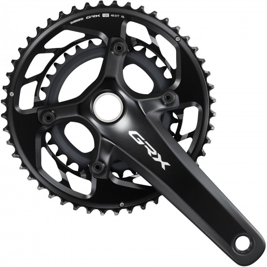 Shimano FC-RX820 GRX chainset 48 / 31, double, 12-speed, Hollowtech II, 170 mm Shimano FC-RX820 GRX chainset 48 / 31, double, 12-speed, Hollowtech II, 170 mm