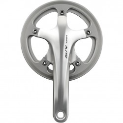 Shimano FC-S501 Alfine 2-piece chainset with single chain guard 170 mm - 39T - silver Shimano FC-S501 Alfine 2-piece chainset with single chain guard 170 mm - 39T - silver