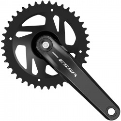 Shimano FC-U2001 Essa chainset 40T, 8-speed, black, 170mm, without chainguard Shimano FC-U2001 Essa chainset 40T, 8-speed, black, 170mm, without chainguard