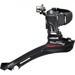 Shimano FD-A073 7-speed front derailleur, triple 28.6 / 31.8 / 34.9 mm