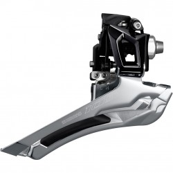 Shimano FD-R7000 105 11-speed toggle front derailleur, double braze-on, black
