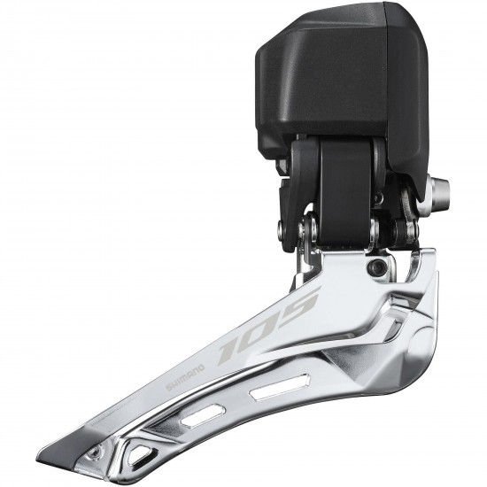 Shimano FD-R7150 105 Di2 12-speed front derailleur E-tube, braze-on, double Shimano FD-R7150 105 Di2 12-speed front derailleur E-tube, braze-on, double