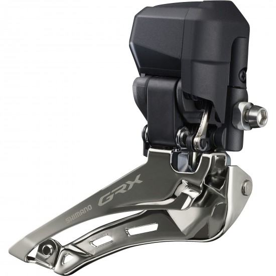 Shimano FD-RX825 GRX Di2 front mech, 12-speed double, braze-on Shimano FD-RX825 GRX Di2 front mech, 12-speed double, braze-on