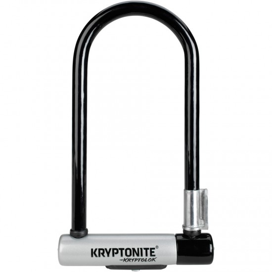 Kryptonite Kryptolok Standard U-Lock with Flexframe bracket Sold Secure Gold
