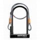 Kryptonite Keeper 12 Standard U-Lock with 4 foot Kryptoflex cable Sold Secure Silver Kryptonite Keeper 12 Standard U-Lock with 4 foot Kryptoflex cable Sold Secure Silver