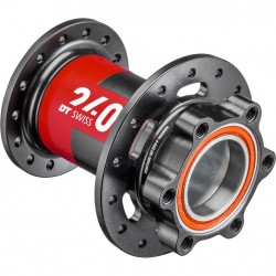 DT Swiss 240 Classic front disc 6 bolt Lefty, 28 hole black DT Swiss 240 Classic front disc 6 bolt Lefty, 28 hole black