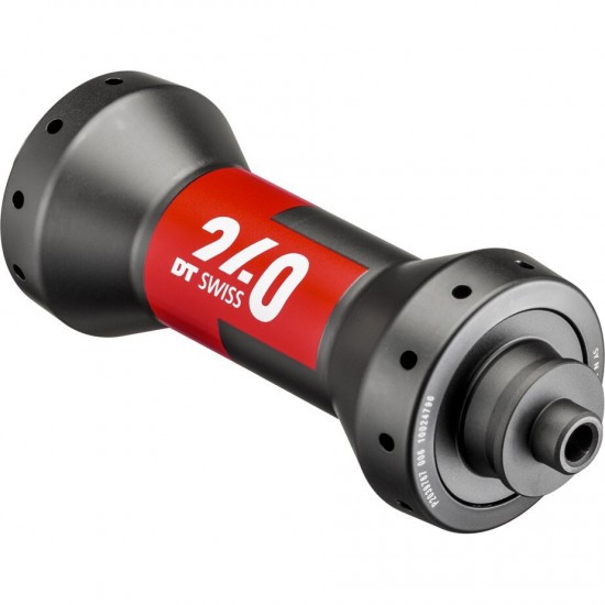 DT Swiss 240 Straight Pull radial front 100 mm Q/R, 20 hole black