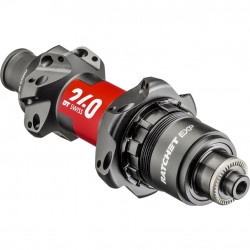 DT Swiss 240 EXP Straight Pull rear 130 mm Q/R, SRAM XDR, 24 hole black