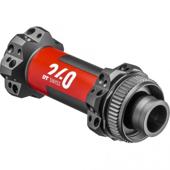 DT Swiss 240 Straight Pull front disc Centre-Lock 110 x 15 mm Boost, 28 hole black DT Swiss 240 Straight Pull front disc Centre-Lock 110 x 15 mm Boost, 28 hole black