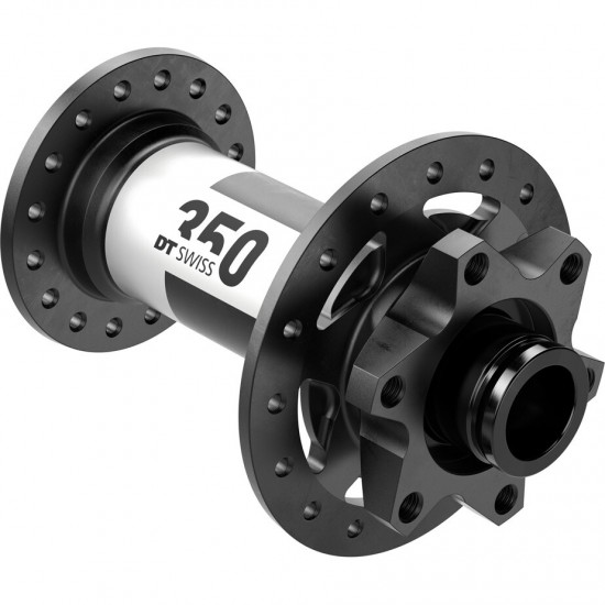 DT Swiss 350 Classic front disc 6 bolt 110 x 15 mm Boost, 32 hole, black