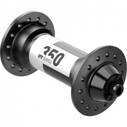 DT Swiss 350 Classic radial front 100 mm Q/R, 20 hole, black DT Swiss 350 Classic radial front 100 mm Q/R, 20 hole, black