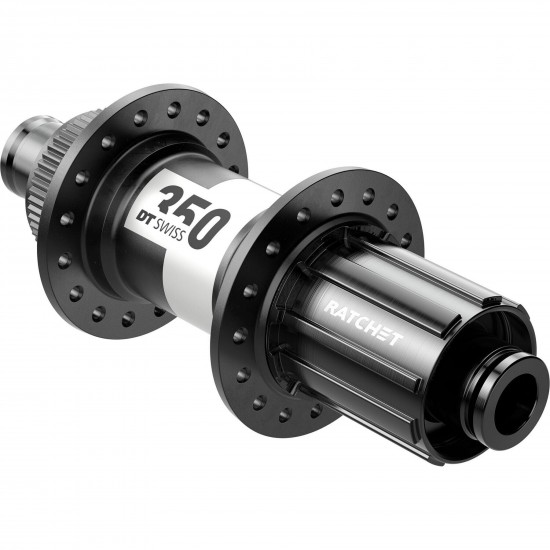 DT Swiss 350 Classic rear disc Centre-Lock 142 x 12 mm, Shimano Road, 24 hole, black