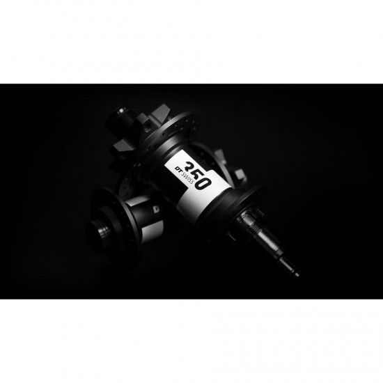 DT Swiss 350 Classic front disc 6 bolt 110 x 20 mm Boost, 32 hole, black
