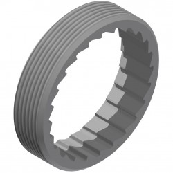 DT Swiss External screw thread ring nut M35 x 1 mm, for Hybrid Pawl Hubs, steel DT Swiss External screw thread ring nut M35 x 1 mm, for Hybrid Pawl Hubs, steel