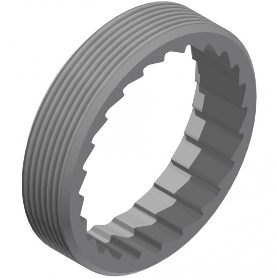 DT Swiss External screw thread ring nut M35 x 1 mm, for Hybrid Pawl Hubs, steel