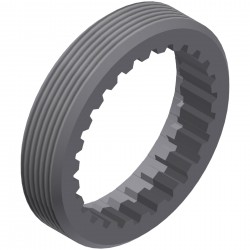 DT Swiss External screw thread steel ring nut M35 x 1 mm for Ratchet LN Hybrid hubs DT Swiss External screw thread steel ring nut M35 x 1 mm for Ratchet LN Hybrid hubs