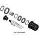 DT Swiss Ratchet LN conversion kit for 3-Pawl hubs, MTB, 36-tooth, Shimano HG Aluminium