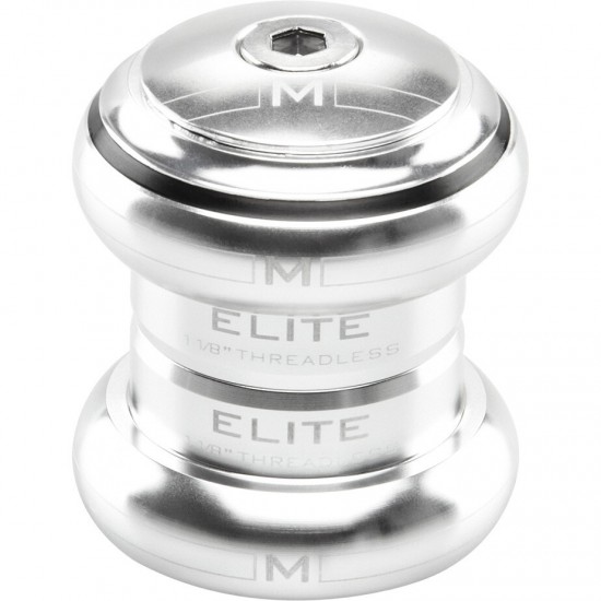 M Part Elite Headset 1-1/8" Threadless Silver EC34/28.6 EC34/30 M Part Elite Headset 1-1/8" Threadless Silver EC34/28.6 EC34/30