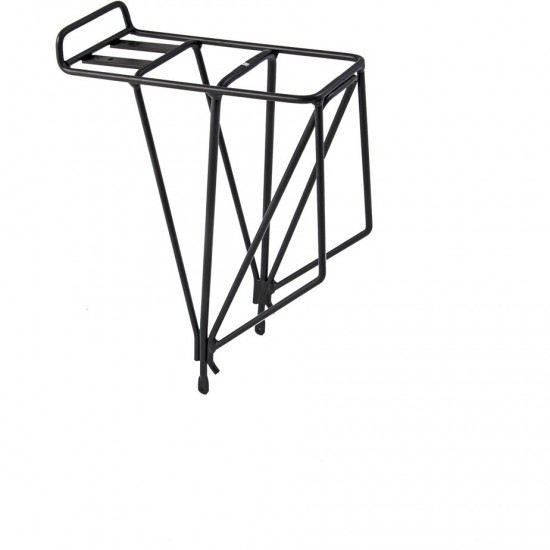 M Part AX4 rear rack with 4 vertical spurs - alloy black