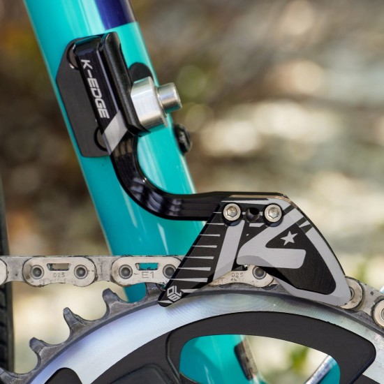 K-Edge 1x Elevate Race Chain Guide, Black Anodised K-Edge 1x Elevate Race Chain Guide, Black Anodised