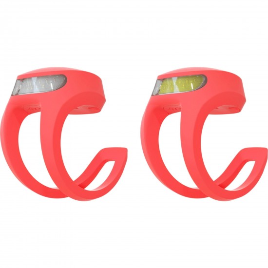 Knog Frog Light V3 Rechargeable - Tequila Sunrise Twinpack