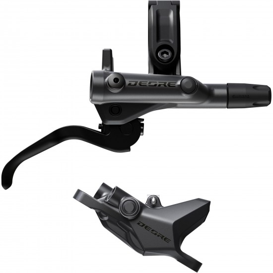 Shimano BR-M6200 Deore front 2 pot bled brake lever/post mount calliper, 1000 mm hose
