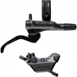 Shimano BR-M6220 Deore front 4 pot bled brake lever/post mount calliper, 1000 mm hose Shimano BR-M6220 Deore front 4 pot bled brake lever/post mount calliper, 1000 mm hose