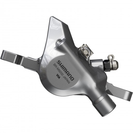 Shimano BR-M9200/BL-M9200 XTR 2 pot bled brake lever/post mount calliper, rear left Shimano BR-M9200/BL-M9200 XTR 2 pot bled brake lever/post mount calliper, rear left