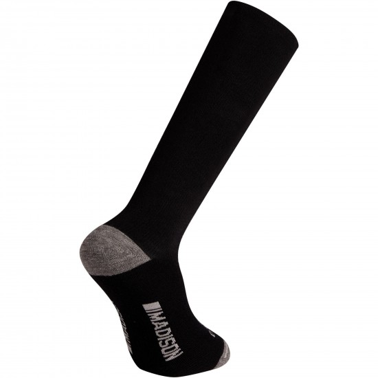 Madison Isoler Merino Deep Winter Knee-High Sock, black - medium, EU40-42 Madison Isoler Merino Deep Winter Knee-High Sock, black - medium, EU40-42