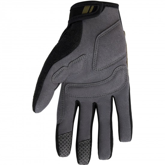 Madison Freewheel Youth Trail Gloves, dark olive - large Madison Freewheel Youth Trail Gloves, dark olive - large