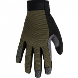 Madison Freewheel Youth Trail Gloves, dark olive - large Madison Freewheel Youth Trail Gloves, dark olive - large