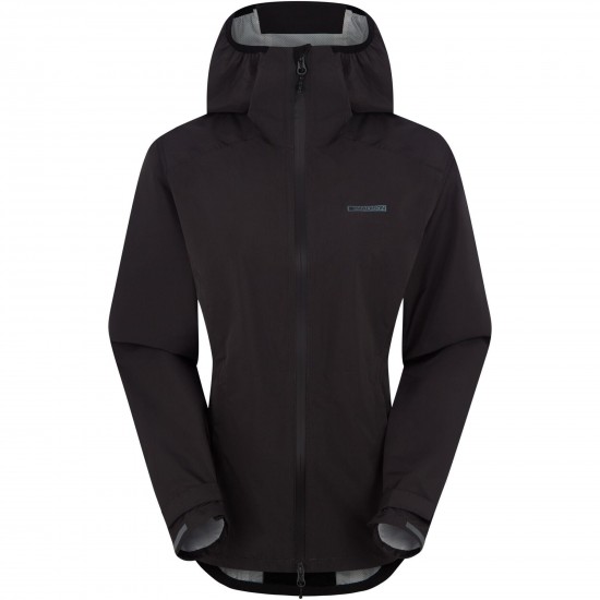 Madison Roam Women's 2.5-Layer Waterproof Jacket, phantom black - size 14 Madison Roam Women's 2.5-Layer Waterproof Jacket, phantom black - size 14