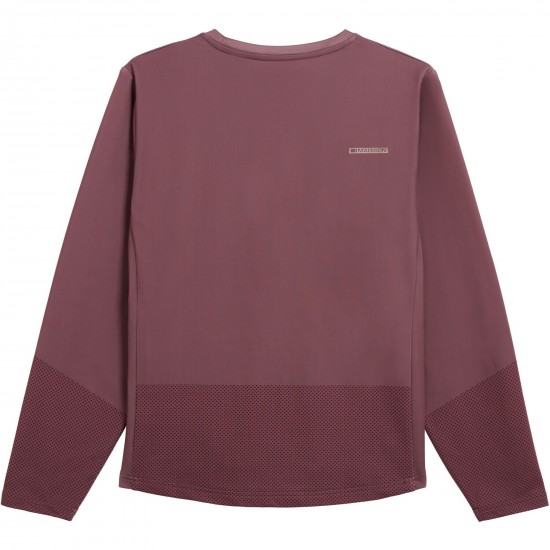 Madison Zenith Women's Long Sleeve Thermal Jersey, mauve - size 14 Madison Zenith Women's Long Sleeve Thermal Jersey, mauve - size 14