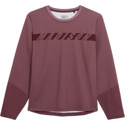 Madison Zenith Women's Long Sleeve Thermal Jersey, mauve - size 14
