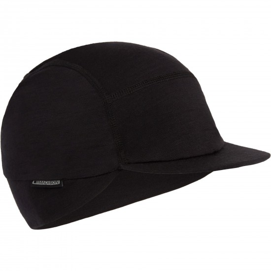 Madison Isoler Merino Winter Cap, black - small / medium Madison Isoler Merino Winter Cap, black - small / medium