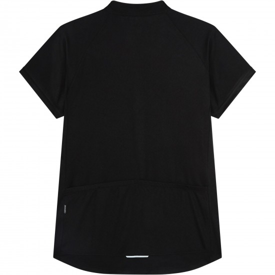 Madison Freewheel Women's Short Sleeve Jersey, black - size 16 Madison Freewheel Women's Short Sleeve Jersey, black - size 16