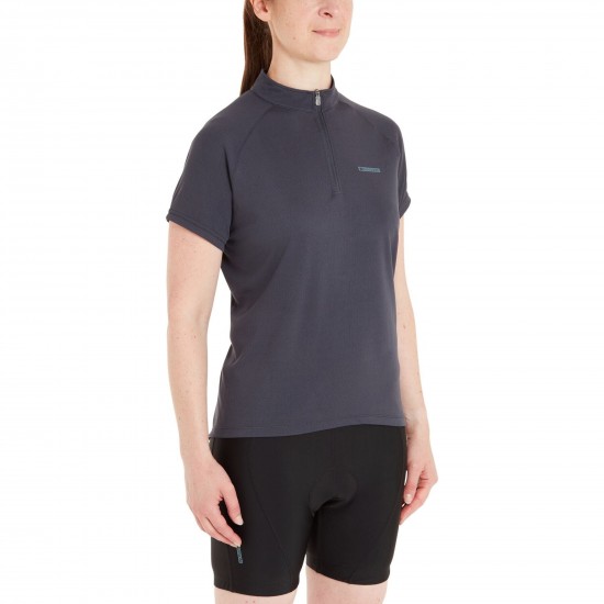Madison Freewheel Women's Short Sleeve Jersey, black - size 16 Madison Freewheel Women's Short Sleeve Jersey, black - size 16