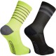 Madison Sportive Mid Sock Twin Pack, black and lime punch - small, EU36-39 Madison Sportive Mid Sock Twin Pack, black and lime punch - small, EU36-39