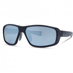 Madison Target Matt Black Sunglasses - Silver Mirror Lens Madison Target Matt Black Sunglasses - Silver Mirror Lens
