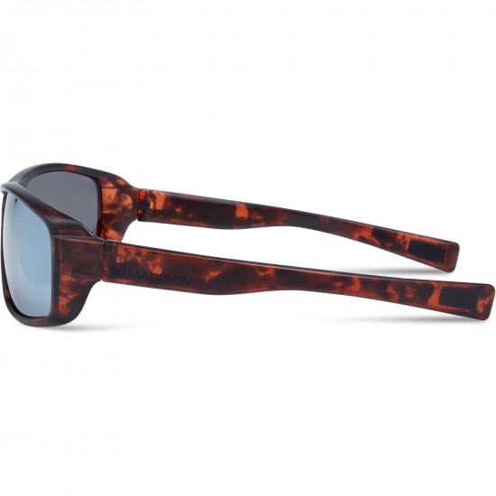 Madison Target Brown Tortoiseshell Sunglasses - Silver Mirror Lens Madison Target Brown Tortoiseshell Sunglasses - Silver Mirror Lens
