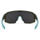 Madison Enigma Matt Olive Sunglasses - 3 Lens Pack - Smoke Mirror / Amber / Clear Madison Enigma Matt Olive Sunglasses - 3 Lens Pack - Smoke Mirror / Amber / Clear