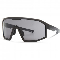 Madison Enigma Matt Black Sunglasses - 3 Lens pack - Black Mirror / Amber / Clear